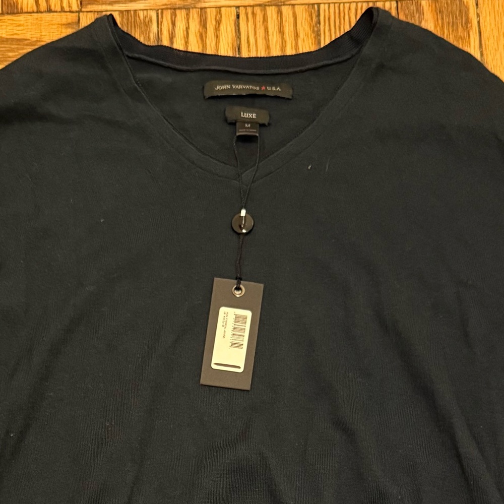 John Varvatos Men's Dark Sweater